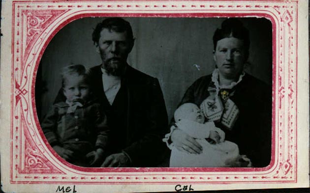 Francis Marion Hubbard, Mary Ella Lowe, Mel and Cal Photo