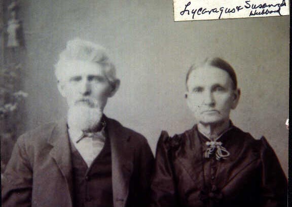 Lycuragus Lewis and Susannah Hubbard Photo